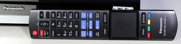 Fernbedienung des Panasonic DMP-BDT 500