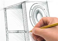 Canton GLE Serie - massive Schallwand -