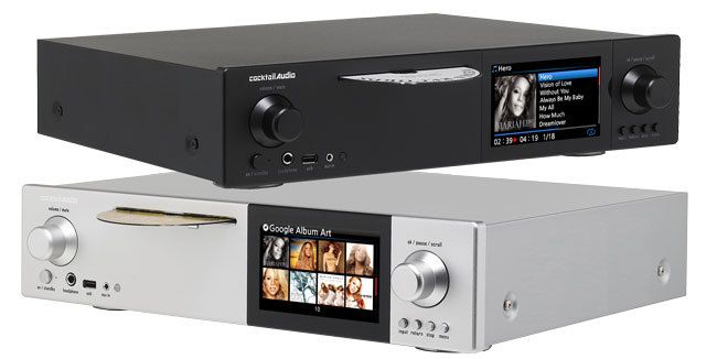 CocktailAudio X40, in der Farbausführung Silber und Schwarz