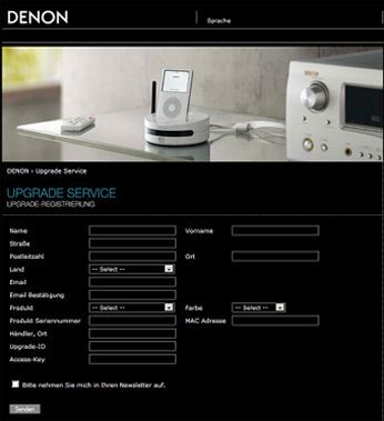 Upgrade-Registrierung