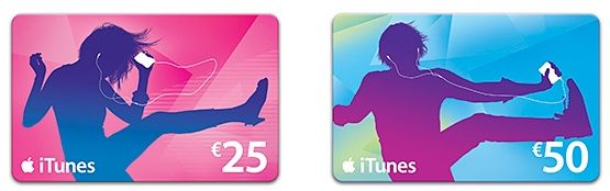 iTunes Geschenkkarten