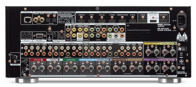 Marantz SR7008 - Rückseite -