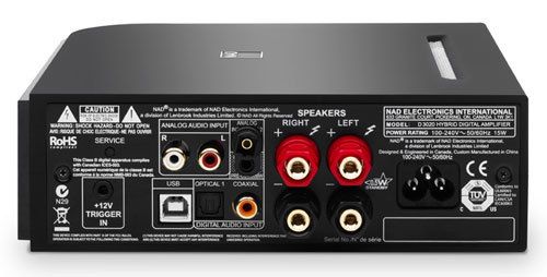 NAD D 3020 - Rückseite -