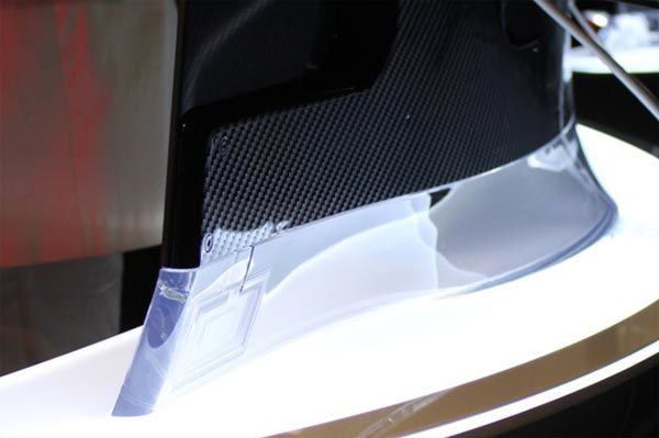 Elegante Design-Details am LG 55 EA 9809