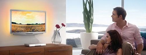 Philips 46PFL9705 Aufstellungsbeispiel