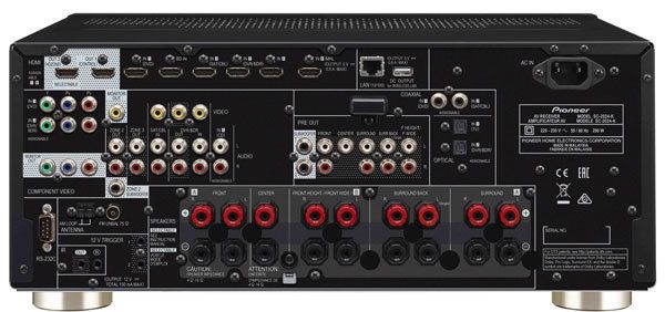 Pioneer SC 2024, Rückseite