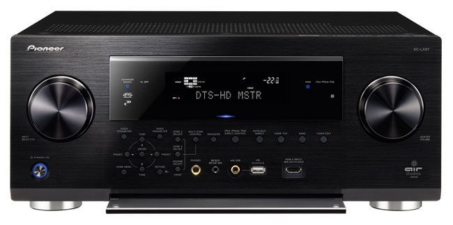 Pioneer SC-LX87 Bedienpanel an der Front