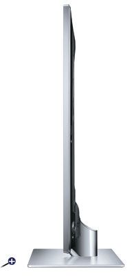 Seitenansicht der Samsung F7090 Modelle