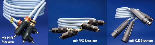 Supra DAC konfektioniert mit PPSL-, PPX- oder XLR-Steckern