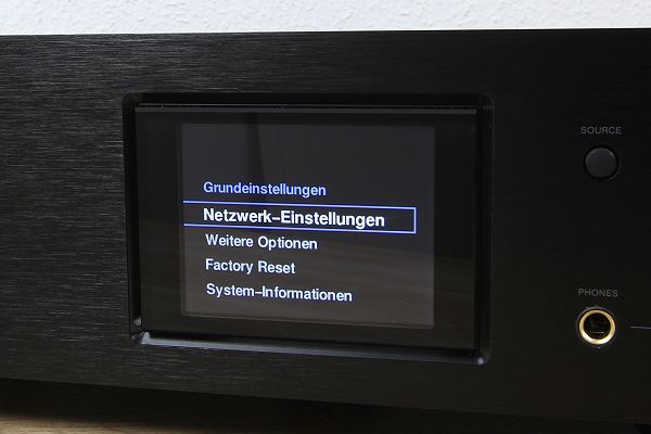 Pioneer N70A Display