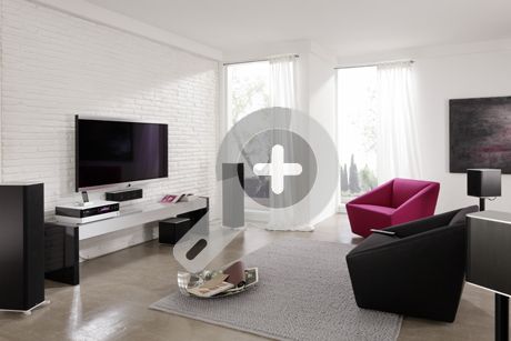 T+A K8 Aufbaubeispiel im Wohnraum
