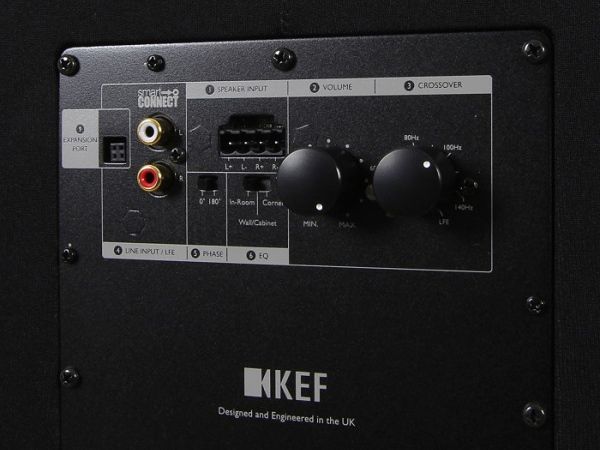 KEF Kube 10b Anschlüsse