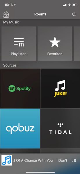 MusicCast App