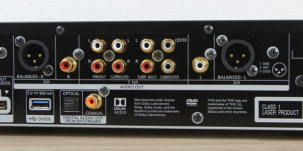 Panasonic DP-UB9004 - Anschlüsse