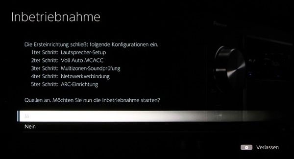 Installationsassistent Pioneer VSX-933