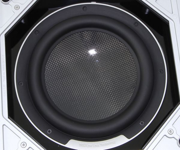 Chassis des Downfire-Woofers Dali Sub M-10D